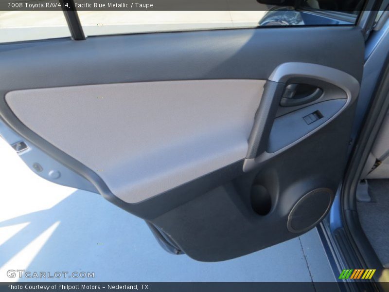 Pacific Blue Metallic / Taupe 2008 Toyota RAV4 I4