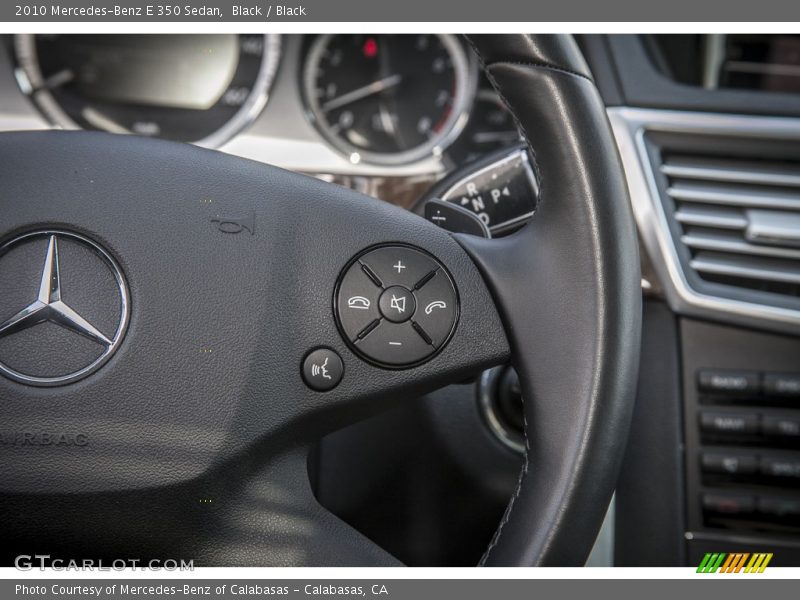 Black / Black 2010 Mercedes-Benz E 350 Sedan