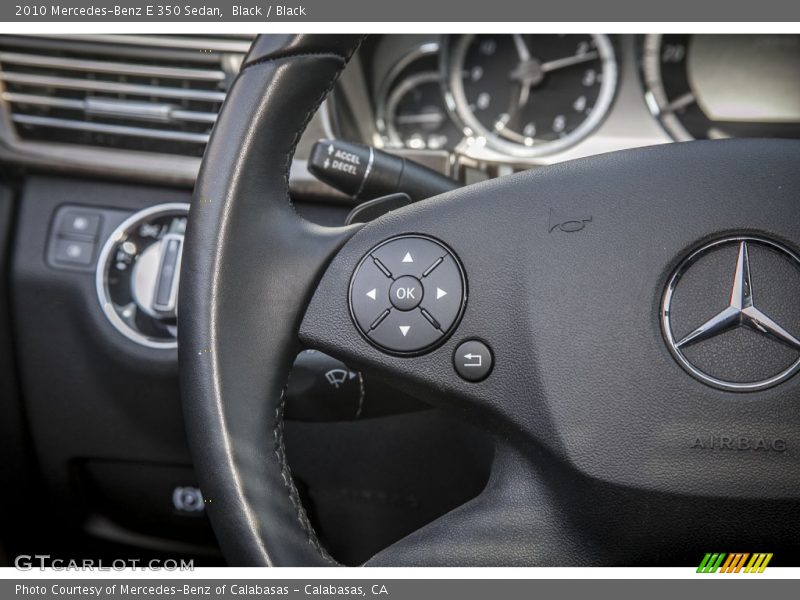 Black / Black 2010 Mercedes-Benz E 350 Sedan
