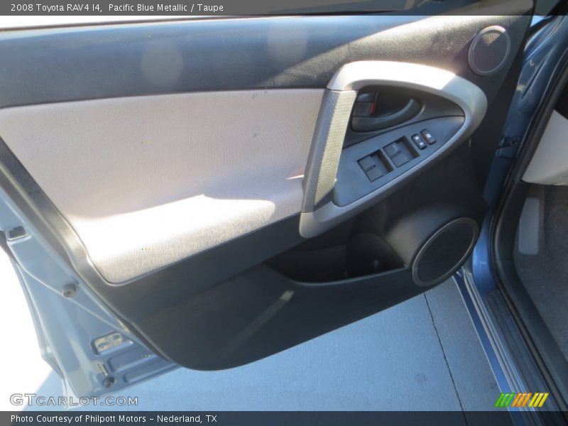 Pacific Blue Metallic / Taupe 2008 Toyota RAV4 I4