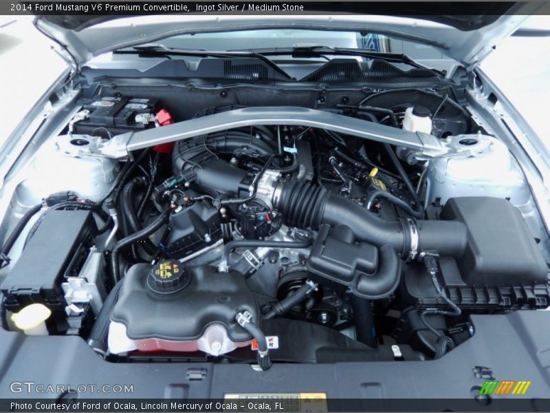  2014 Mustang V6 Premium Convertible Engine - 3.7 Liter DOHC 24-Valve Ti-VCT V6