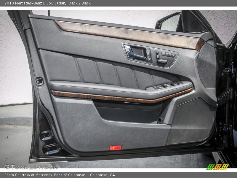 Black / Black 2010 Mercedes-Benz E 350 Sedan