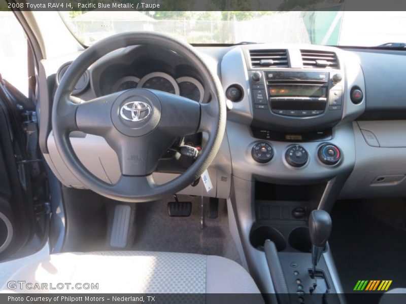 Pacific Blue Metallic / Taupe 2008 Toyota RAV4 I4