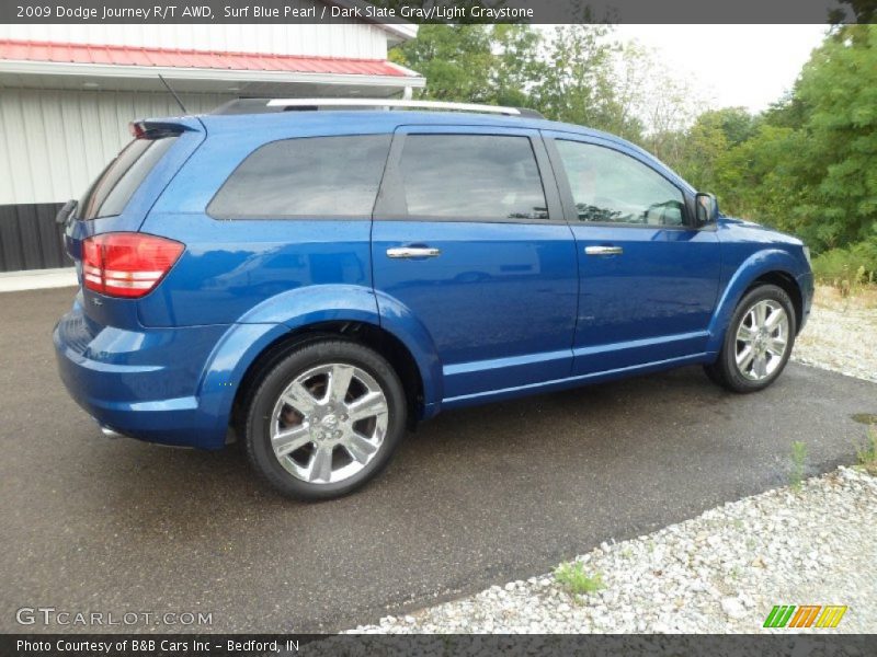 Surf Blue Pearl / Dark Slate Gray/Light Graystone 2009 Dodge Journey R/T AWD