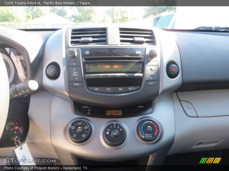 Pacific Blue Metallic / Taupe 2008 Toyota RAV4 I4