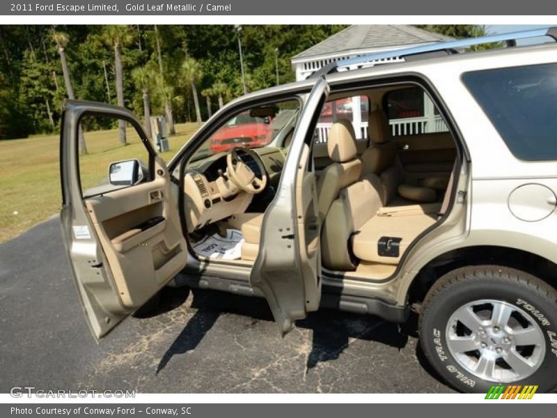 Gold Leaf Metallic / Camel 2011 Ford Escape Limited