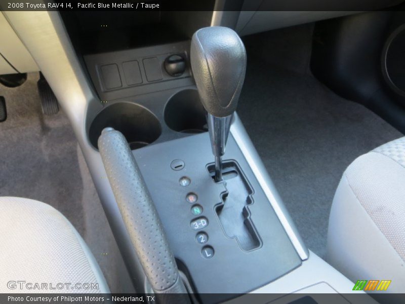 Pacific Blue Metallic / Taupe 2008 Toyota RAV4 I4