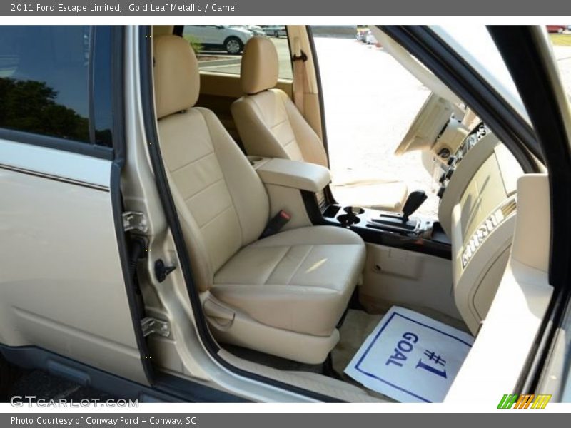 Gold Leaf Metallic / Camel 2011 Ford Escape Limited