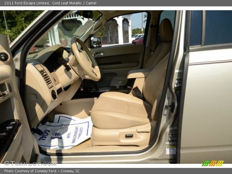 Gold Leaf Metallic / Camel 2011 Ford Escape Limited