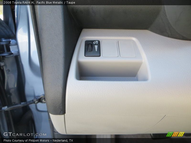 Pacific Blue Metallic / Taupe 2008 Toyota RAV4 I4