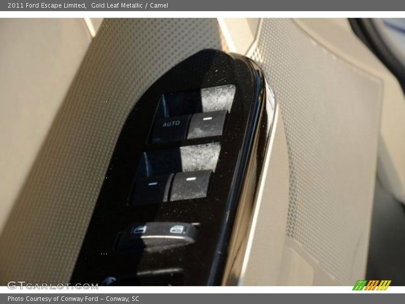 Gold Leaf Metallic / Camel 2011 Ford Escape Limited