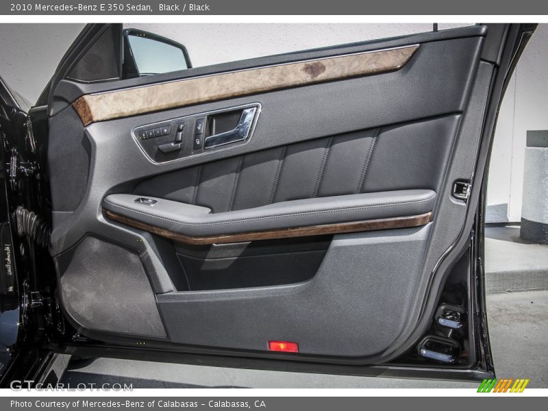 Black / Black 2010 Mercedes-Benz E 350 Sedan