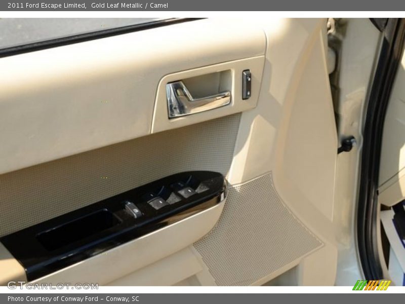 Gold Leaf Metallic / Camel 2011 Ford Escape Limited