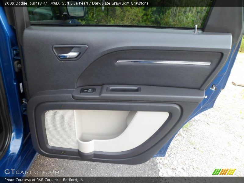 Surf Blue Pearl / Dark Slate Gray/Light Graystone 2009 Dodge Journey R/T AWD