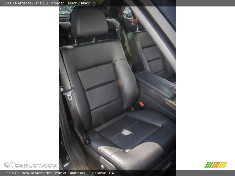 Black / Black 2010 Mercedes-Benz E 350 Sedan