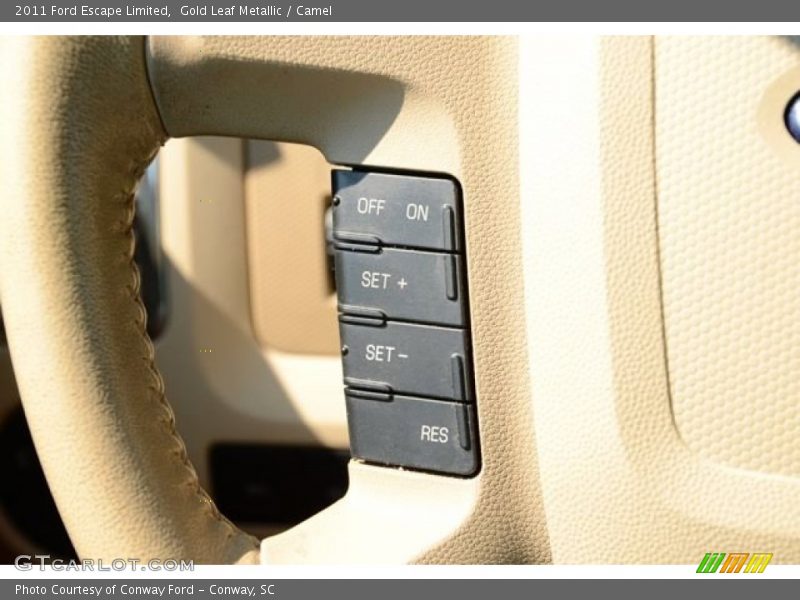Gold Leaf Metallic / Camel 2011 Ford Escape Limited