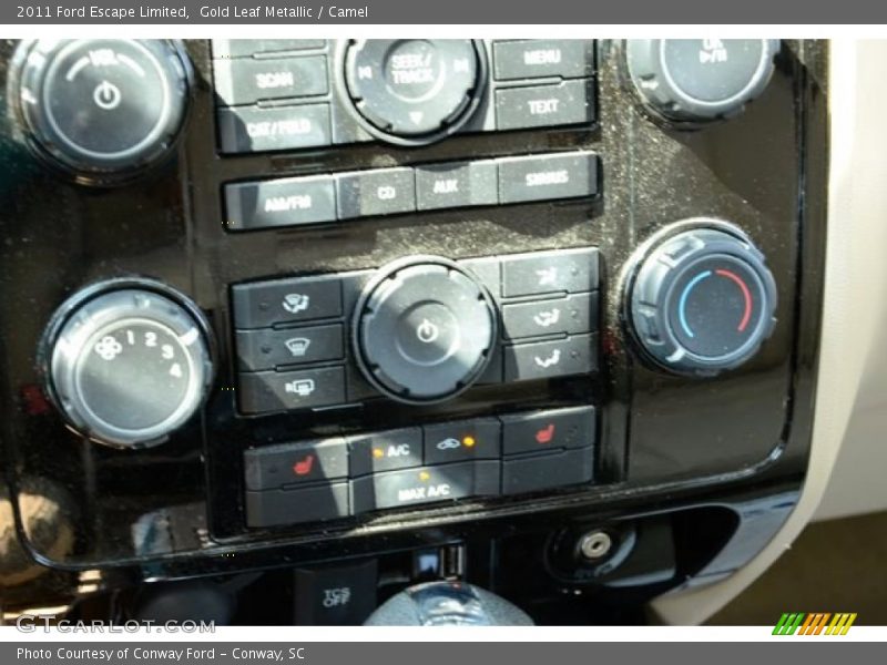 Gold Leaf Metallic / Camel 2011 Ford Escape Limited