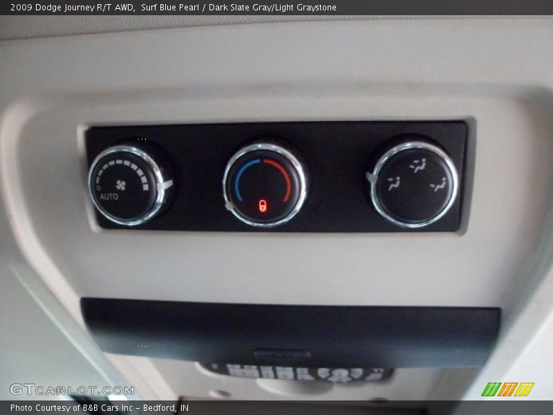 Surf Blue Pearl / Dark Slate Gray/Light Graystone 2009 Dodge Journey R/T AWD