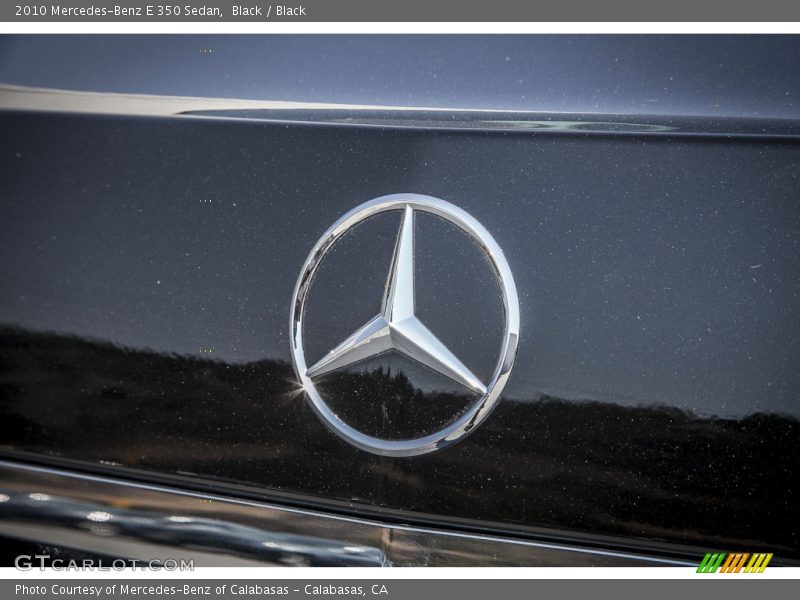 Black / Black 2010 Mercedes-Benz E 350 Sedan