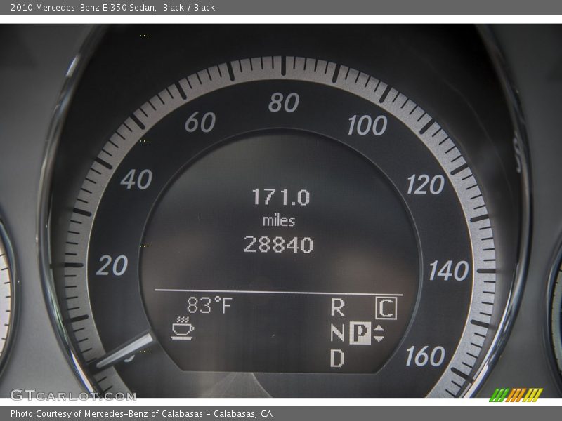 Black / Black 2010 Mercedes-Benz E 350 Sedan