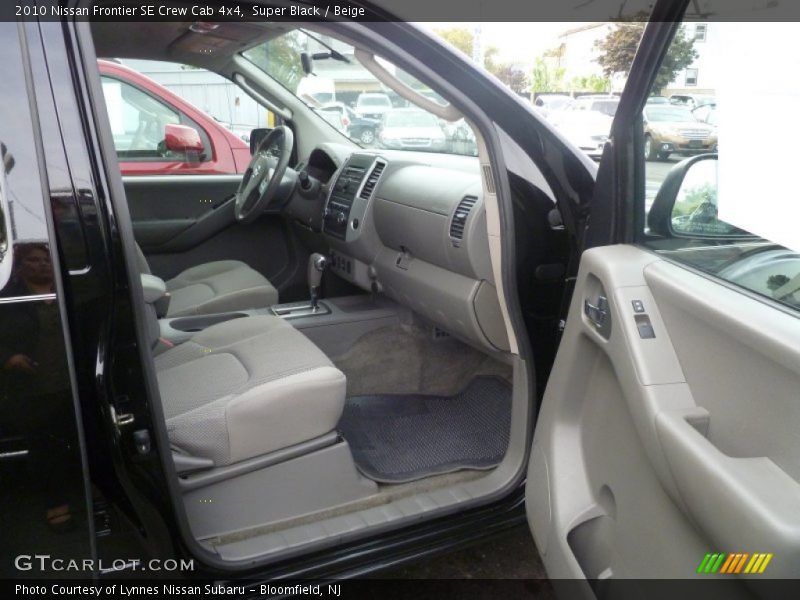 Super Black / Beige 2010 Nissan Frontier SE Crew Cab 4x4