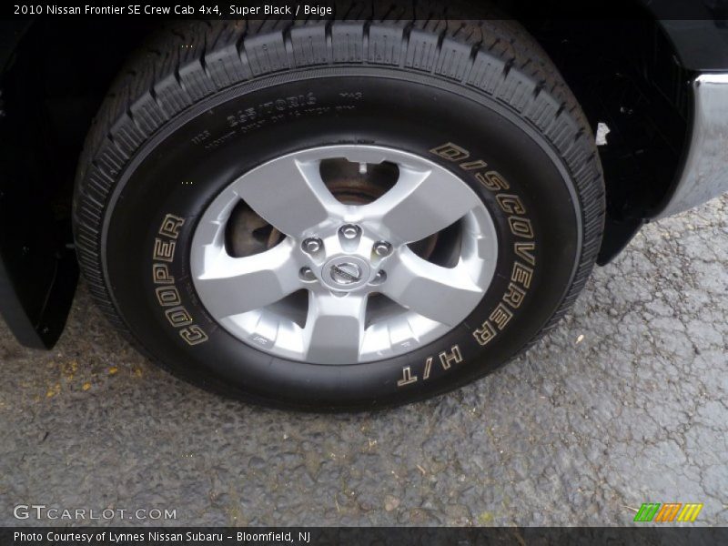 Super Black / Beige 2010 Nissan Frontier SE Crew Cab 4x4