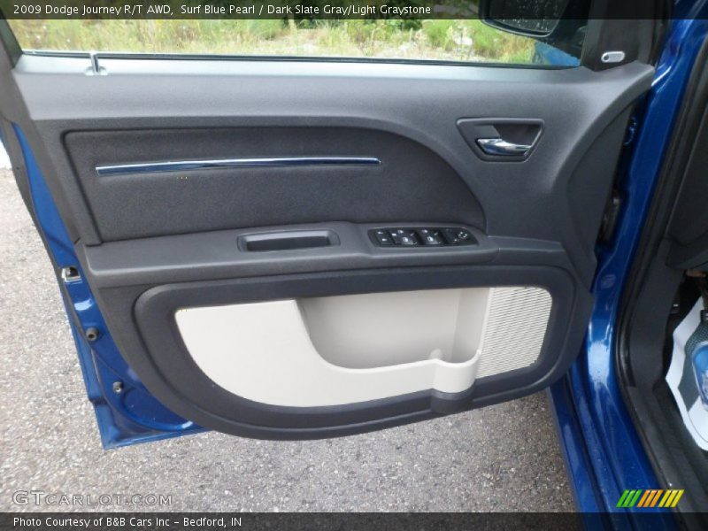Surf Blue Pearl / Dark Slate Gray/Light Graystone 2009 Dodge Journey R/T AWD