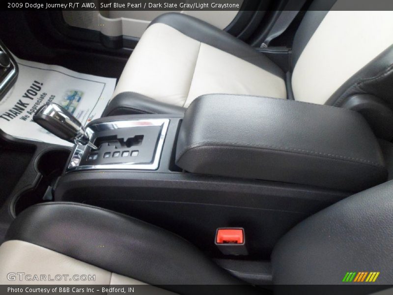 Surf Blue Pearl / Dark Slate Gray/Light Graystone 2009 Dodge Journey R/T AWD