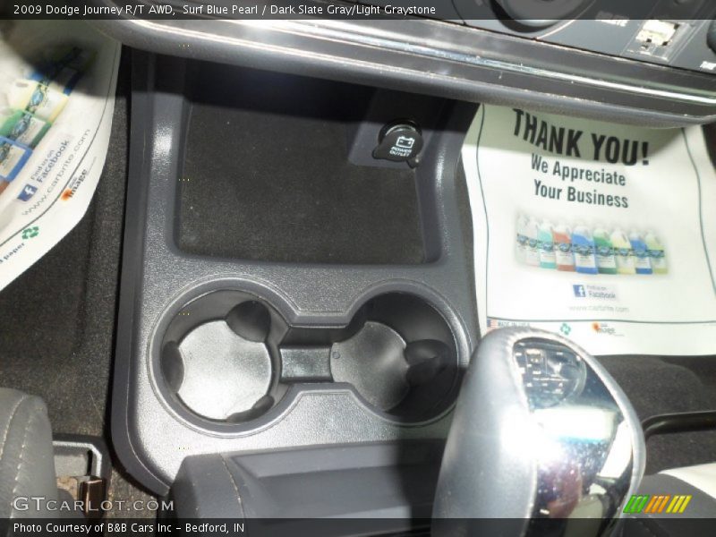 Surf Blue Pearl / Dark Slate Gray/Light Graystone 2009 Dodge Journey R/T AWD
