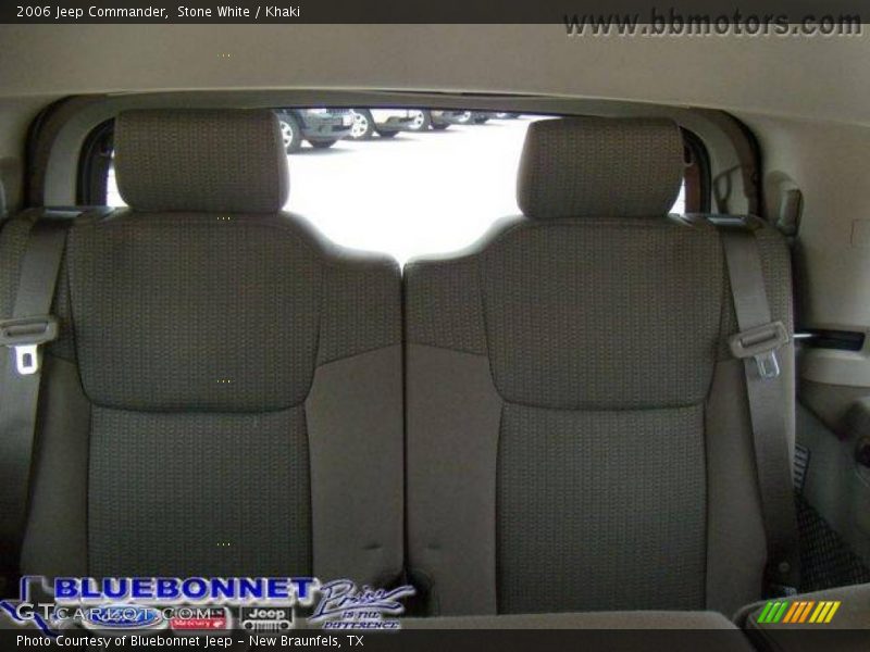 Stone White / Khaki 2006 Jeep Commander