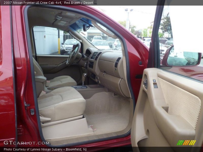 Red Brawn / Desert 2007 Nissan Frontier LE Crew Cab 4x4