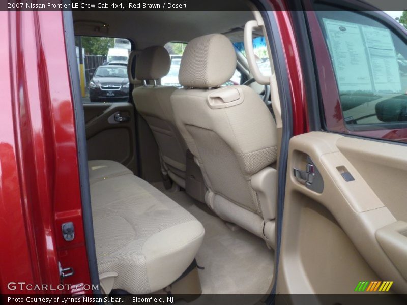 Red Brawn / Desert 2007 Nissan Frontier LE Crew Cab 4x4