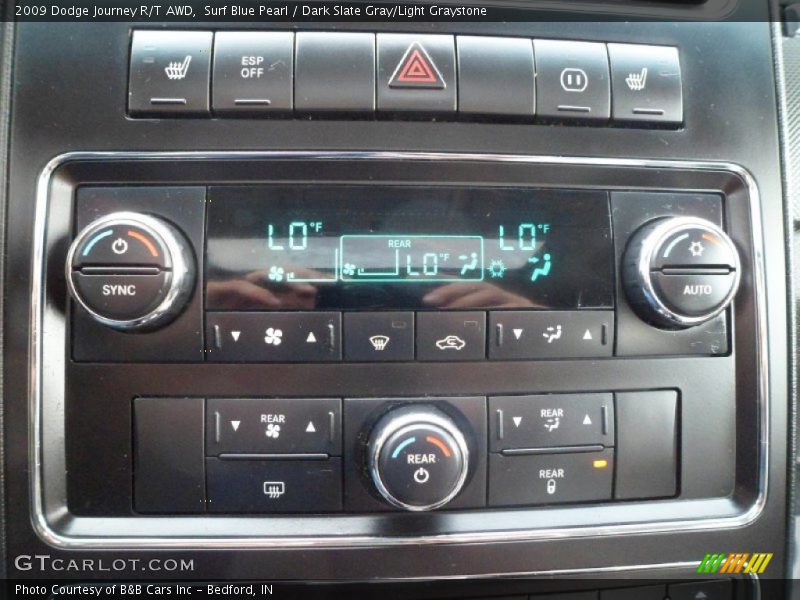 Surf Blue Pearl / Dark Slate Gray/Light Graystone 2009 Dodge Journey R/T AWD