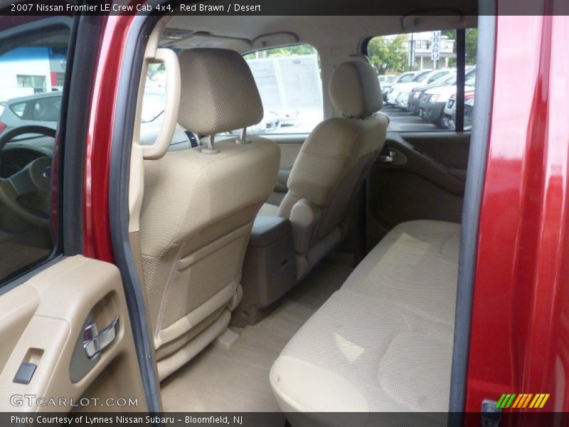Red Brawn / Desert 2007 Nissan Frontier LE Crew Cab 4x4