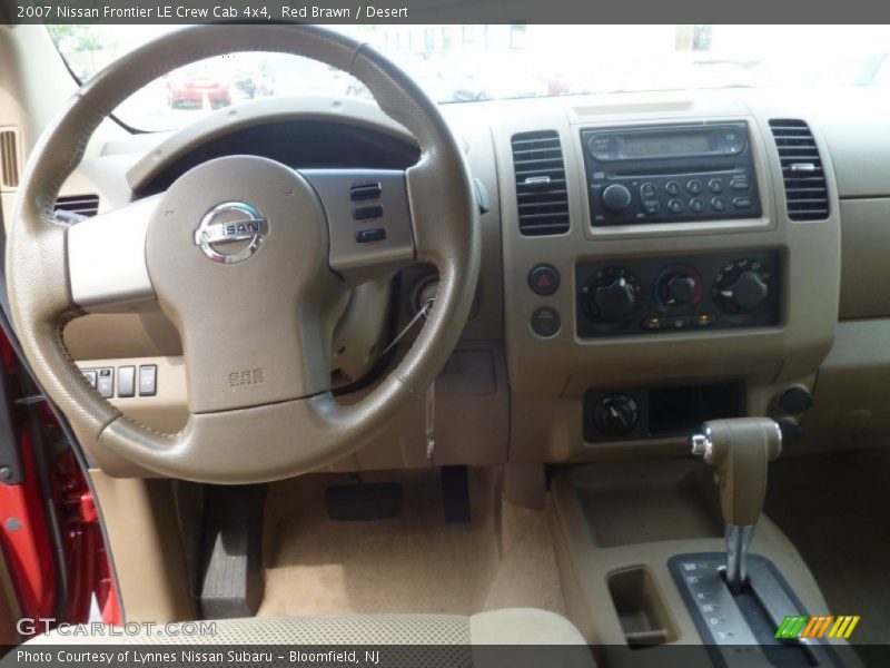 Red Brawn / Desert 2007 Nissan Frontier LE Crew Cab 4x4