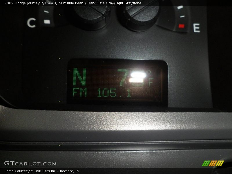 Surf Blue Pearl / Dark Slate Gray/Light Graystone 2009 Dodge Journey R/T AWD