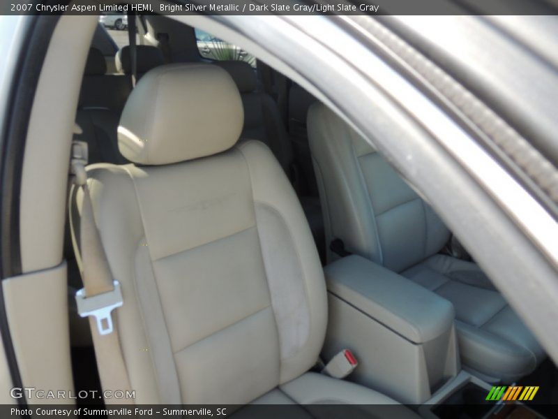 Bright Silver Metallic / Dark Slate Gray/Light Slate Gray 2007 Chrysler Aspen Limited HEMI