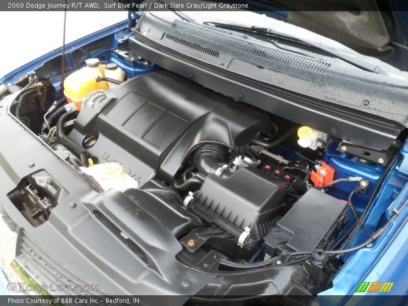 Surf Blue Pearl / Dark Slate Gray/Light Graystone 2009 Dodge Journey R/T AWD