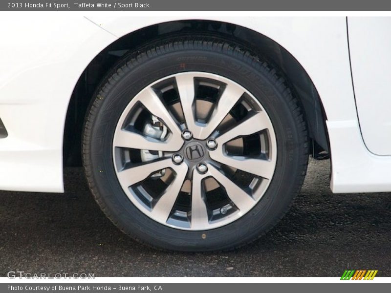 Taffeta White / Sport Black 2013 Honda Fit Sport