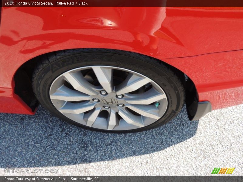 Rallye Red / Black 2010 Honda Civic Si Sedan