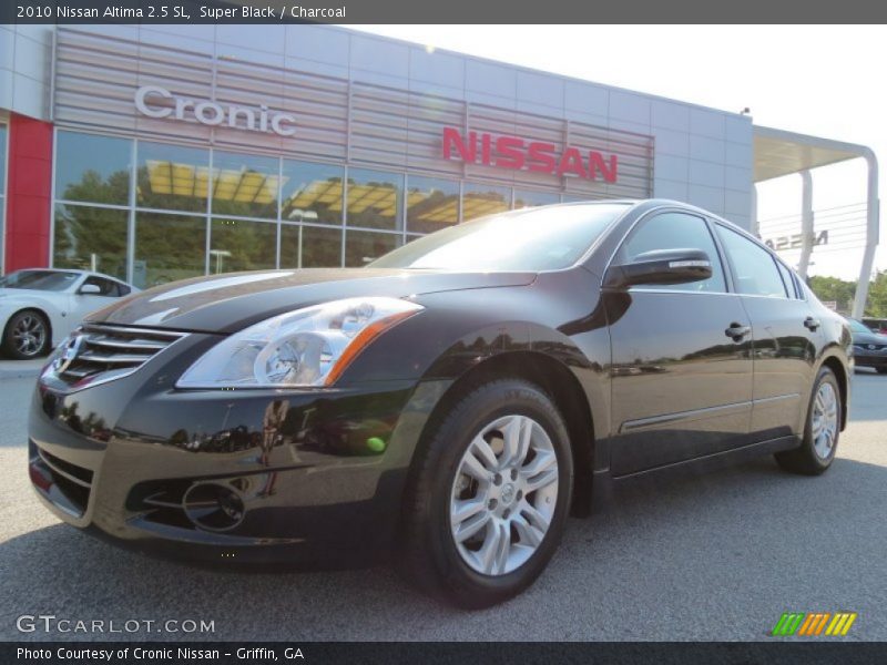 Super Black / Charcoal 2010 Nissan Altima 2.5 SL
