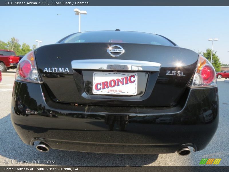 Super Black / Charcoal 2010 Nissan Altima 2.5 SL