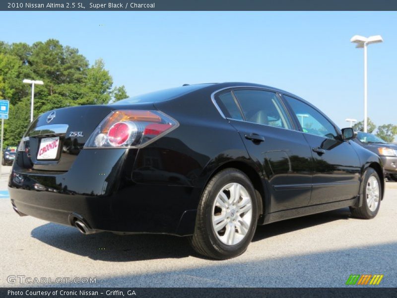 Super Black / Charcoal 2010 Nissan Altima 2.5 SL