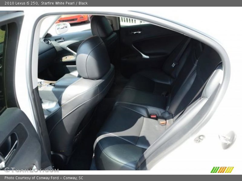 Starfire White Pearl / Black 2010 Lexus IS 250