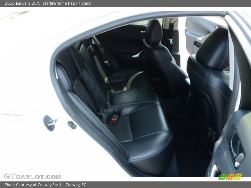 Starfire White Pearl / Black 2010 Lexus IS 250