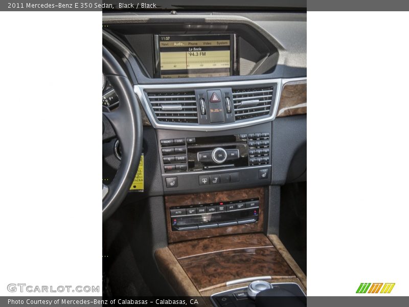 Black / Black 2011 Mercedes-Benz E 350 Sedan