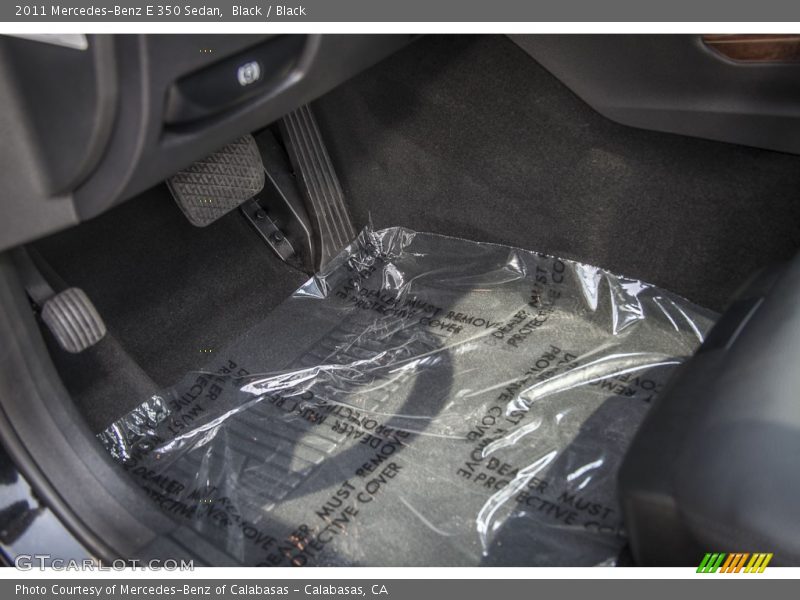 Black / Black 2011 Mercedes-Benz E 350 Sedan