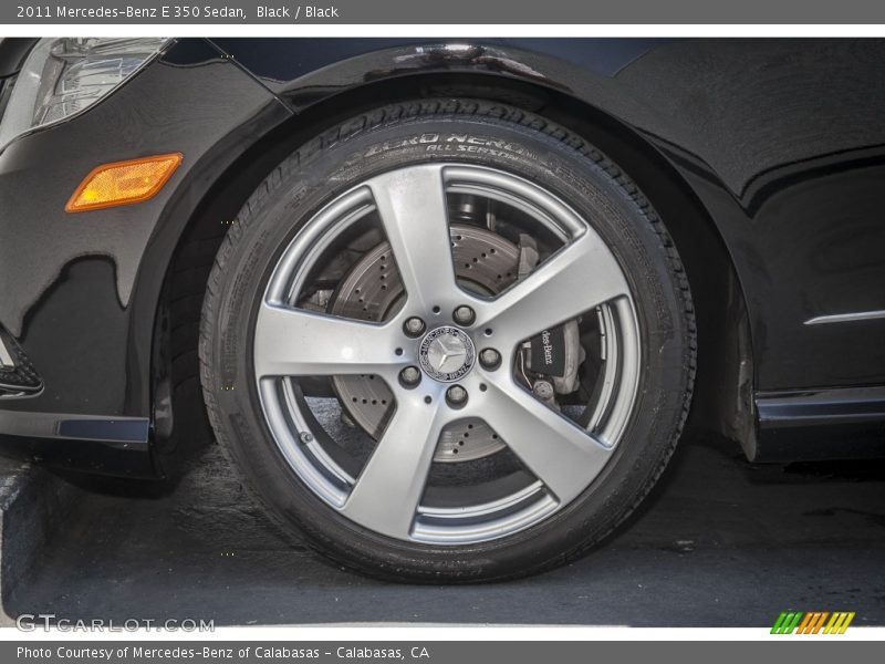Black / Black 2011 Mercedes-Benz E 350 Sedan