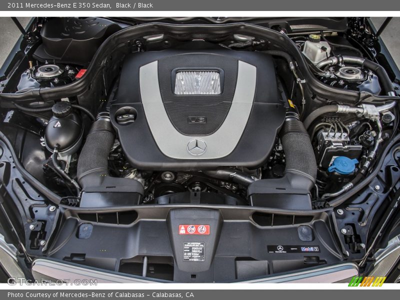 Black / Black 2011 Mercedes-Benz E 350 Sedan