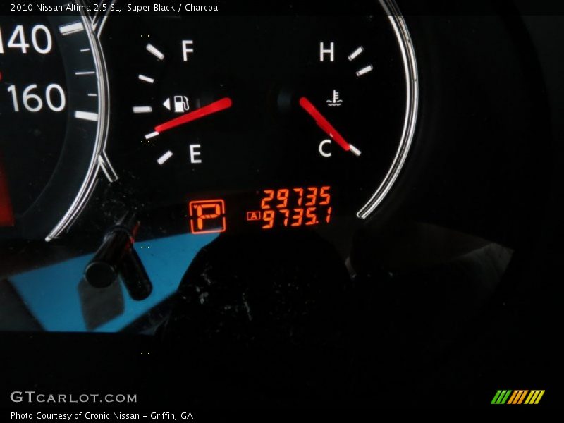 Super Black / Charcoal 2010 Nissan Altima 2.5 SL